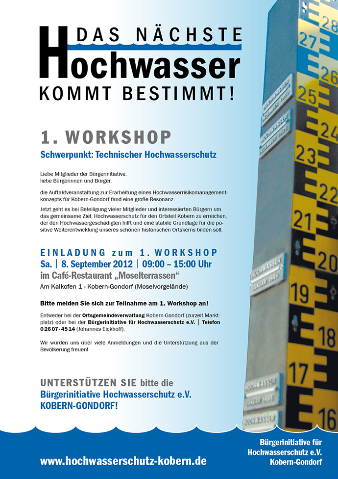 Flyer 2012 – 1. Workshop – September 2012