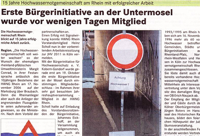 SuperSonntag, 13.11.2011 - Erste BI an der Untermosel