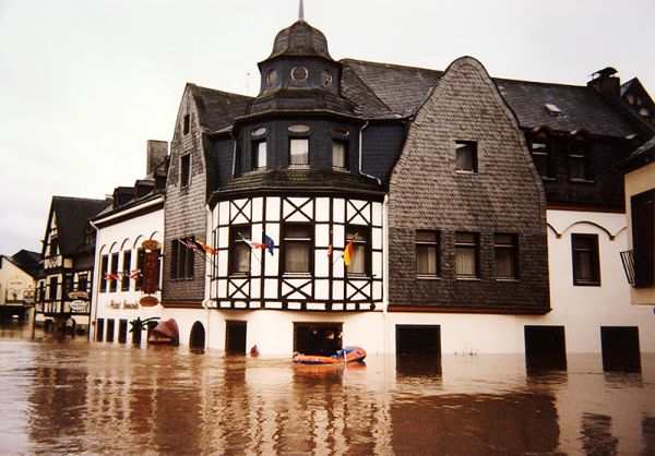 Hochwasser 1993 - Marktplatz