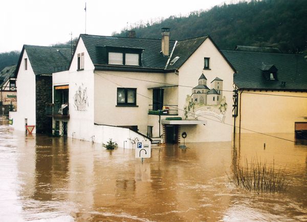 Hochwasser 1993 - Fährstraße