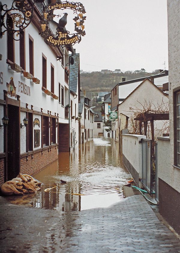 Hochwasser 1993 Lutzstraße